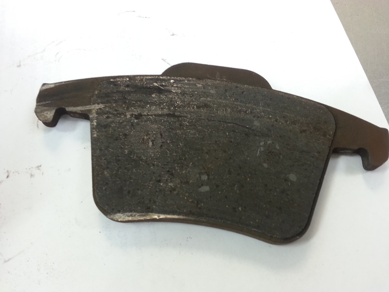Illustration for article titled My rear brake pads